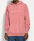 Plus Size Heavey Weight Pink Rose Winter Hoodies Wholelsale