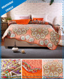 Flower Print Home Bedding Scallop Quilt