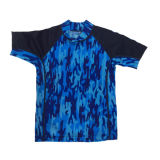 Kid's Short Sleeve Rash Guard (HXR0036)