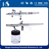 China Factory Airbrush Kit with Two Dual Action Airbrush