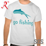 China Round Neck Leasure Printed Men T-Shirt for Fishing (QF-2201)