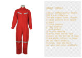 Reflective High Visibility Construction Overall Workwear Coverall