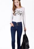 2015 Hot Women's MID-Waisted Denim Jeans