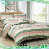 4 PCS Cotton Teal and Yellow Bedding for Bedroom