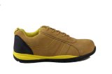 Suede Leather Sport Safety Shoes (SN-1598)