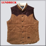 New Arrived Corduroy Vest Jacket for Men in Good Quality