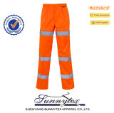 Hi Vis Stripe Mens Cargo Safety Uniform Pants