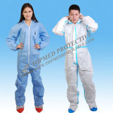 Nonwoven Disposable Overall, Disposable SMS Coverall