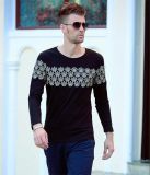 Men's Hot Sale Long Sleeve Ethnic Printing T-Shirt