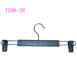 Black Plastic Pant Hanger for Kids