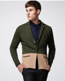 Fashion Clothing Shawl Collar Men Knit Cardigan