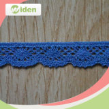 1.5cm Fashion Styles Blue Cotton Cheap African Nigerian Lace