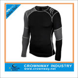 Men Sports Fitness Wear Compression Shirts with Custom Printing