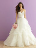 New Design Organza Ball Gown Princess Wedding Bridal Dresses