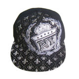 Fashion Snapback Baseball Cap with Metallic Printing Gjfp17111