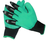 Hot Sale Garden Genie Gloves with Plastic Fingertips