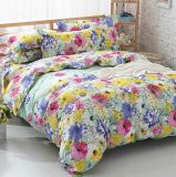 Printed Bedding Set Single/Queen/King 100 Cotton/Polyester Sheet Set