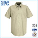 OEM Embroidery Fashion Industrial Short Sleeve Work Shirt