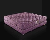 Knitted Fabric Purple Pocket Coil Spring Mattress