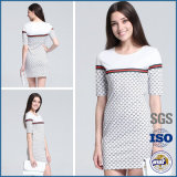 Short Sleeve Cotton Tunic Fashion Dress