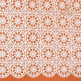 Flower Pattern African or Nigerian Style Swiss Cotton Guipure Lace Fabric