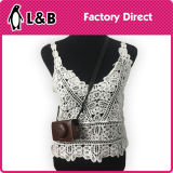 Fashion Design Cotton Women Summer Lace Blouse