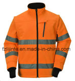 Protective Workwear High Visibility Safety Jacket with Reflective Tape