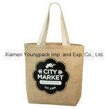 Good Sized Heavyweight Custom Printed Promotional Jute & Juco Eco Bags