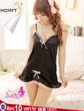 Manufacturer Hot Sale Braces Sexy Lace Lingerie Set Midnight Hot Nightdress
