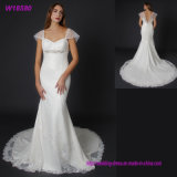 W18580 Wholesale Wedding Gowns 2017 Bridal Lace Sheer Sexy Prom Dress