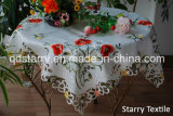 Fh-15 Tablecloth Flower Design 100%Polyester