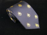 100% Silk/Polyester Custom Logo Tie