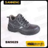 Industrial Leather Safety Shoes with Ce Certificate (Sn5629)