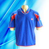 100% Polyester Man's Short Sleeve Soccer Jersey