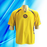 100% Polyester Man's Short Sleeve Soccer Jersey