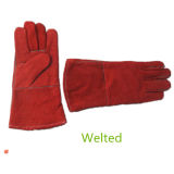 Red Cow Split Welding Work Glove (6502. RD)