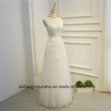 Women V-Neck Tulle Sleeveless Evening Party Prom Dress