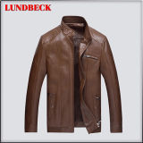 Simple PU Jacket for Men with Competitive Price