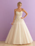 Fashion Embroidary Ball Gown Lace Bridal Wedding Dress