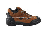 Suede Leather Upper Casual Style Safety Shoes Sn1280