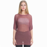 Long Style Summer Sexy Knitting Sweater Net Pullover for Women