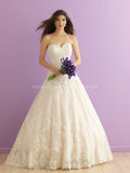 High Quanlity Sweep Train Lace Bridal Wedding Dress