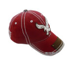 Custom Washed Baseball Cap with Very Thick Stitchings Gjwd1724