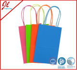 Promotional Reusable Kraft Paper Shopping Bag, Paper Gift Bag