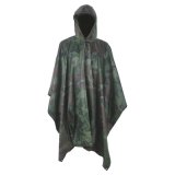Men Fashion Breathable Camouflage Rain Poncho Polyester Raincoat