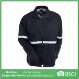 Black Reflective Sport Coat Reflective Jacket