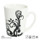 White Porcelain with Full Decal Wholesale Coffee Mug