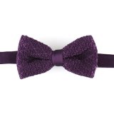 New Design Fashion Solid Color Knitted Bowtie (YWZJ 22-1)