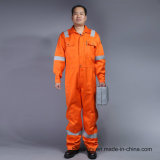 Safety 88%Cotton 12%Nylon Flame Retardant Coverall Workwear with Reflective Tape (BLY1014)