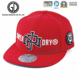 Fashion Flat Sports Baseball Snapback Cap with Embroidery and Printing